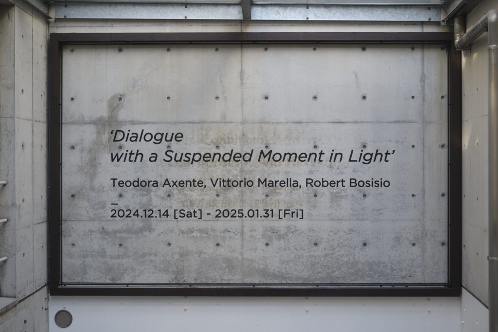 Dialogue with a Suspended Moment in Light
